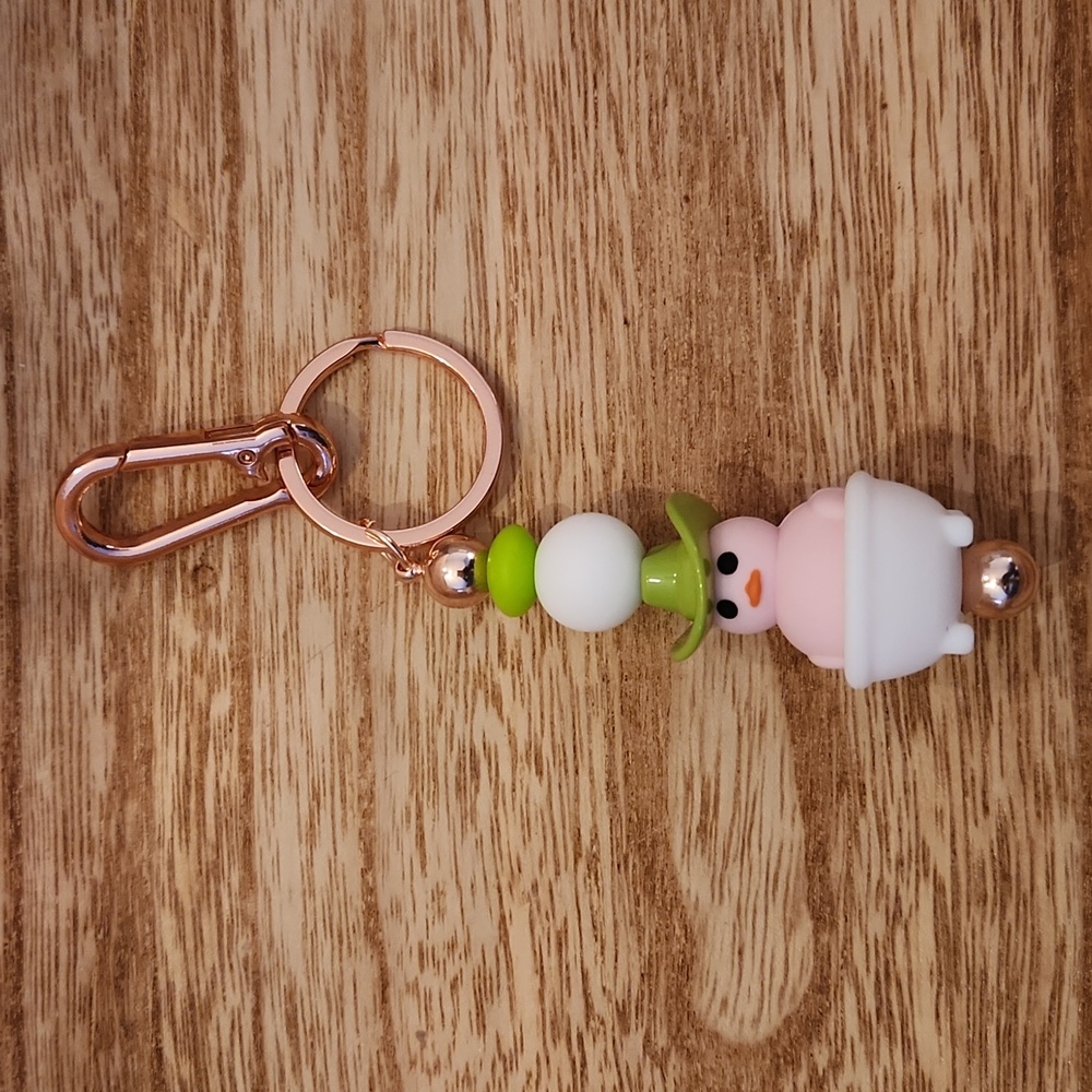 Beaded keychain